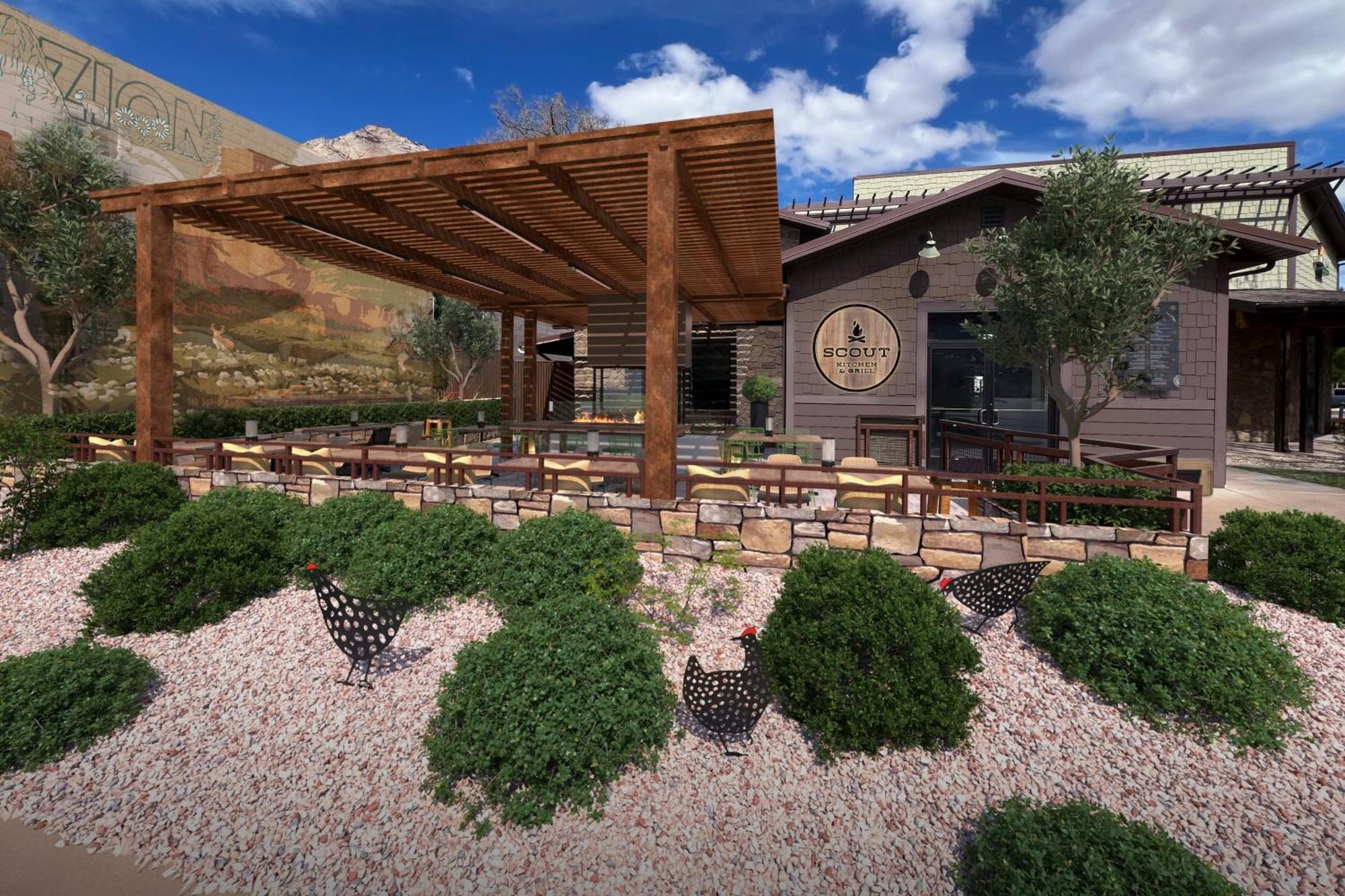 The Red Cliffs Lodge Zion, A Tribute Portfolio Hotel Springdale Eksteriør bilde